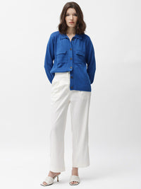RAREISM Spread Collar Long Sleeves Casual Shirt