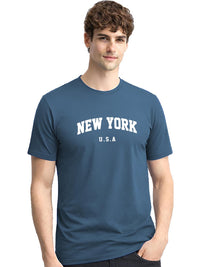 ADRO Men Typography Printed T-shirt