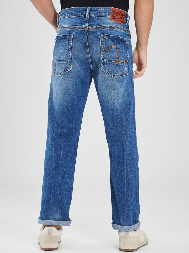 SPYKAR Men Regular Fit Light Fade Stretchable Jeans