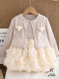 YK Fit & Flare Dress