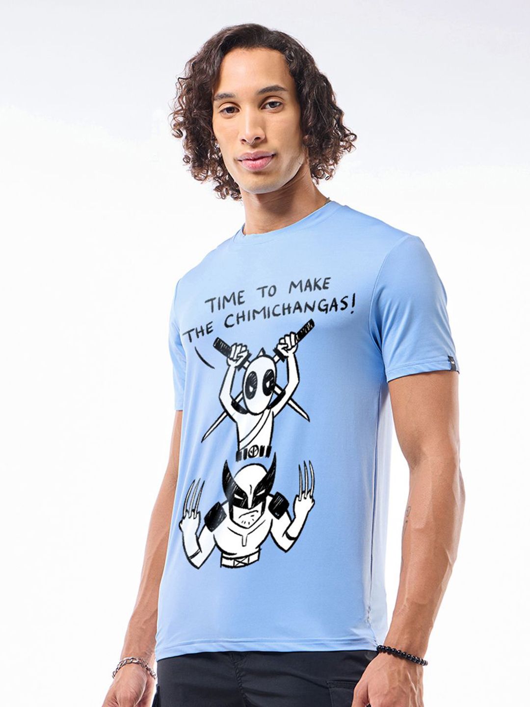 Bewakoof Men Humour Comic Graphic T-shirt