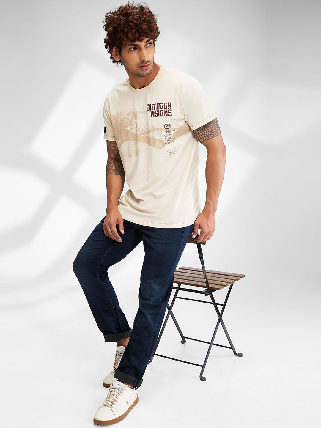 SPYKAR Men Light Fade Stretchable Jeans