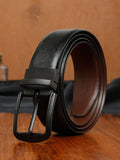 Teakwood Leathers Men Leather Reversible Formal Belt