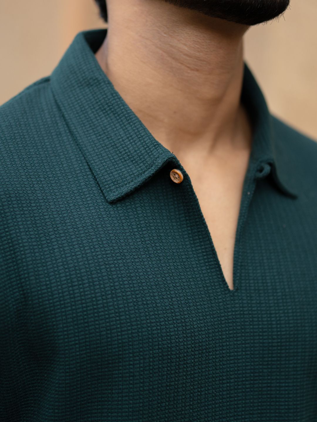 Powerlook Men Polo Collar T-shirt