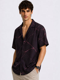 ADRO Men Relaxed Printed Casual Shirt