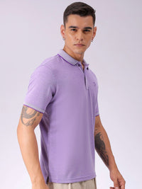 The Indian Garage Co Men Solid Polo Collar T-shirt
