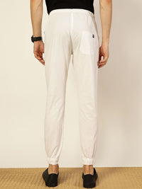 Thomas Scott Men Pure Cotton Smart Slim Fit Easy Wash Joggers Trousers