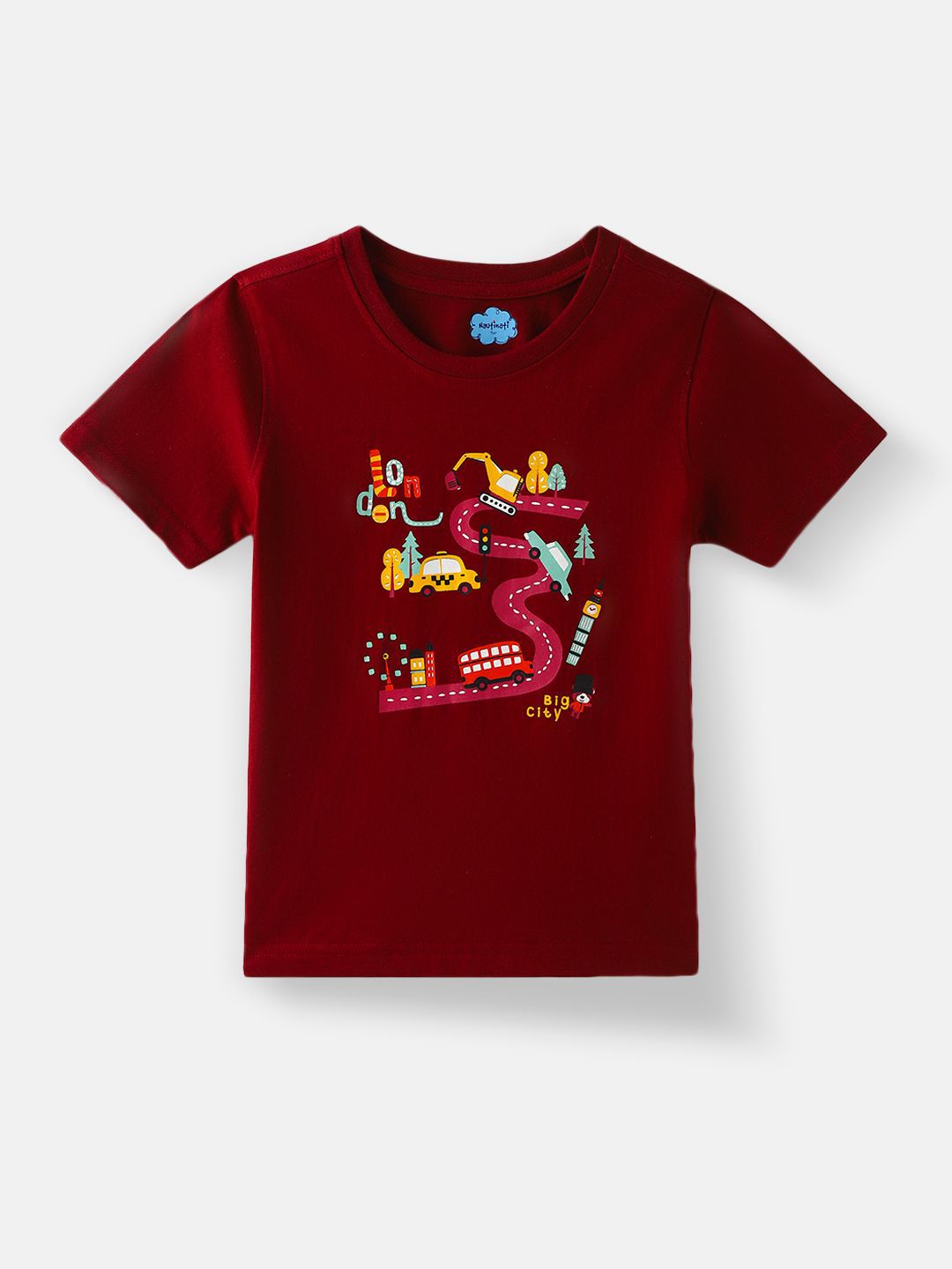 Nauti Nati Boys 2 Printed Bio Finish T-shirt