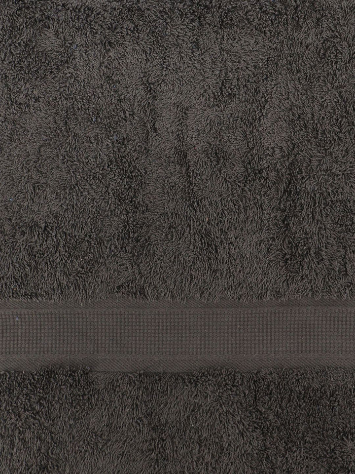 BOMBAY DYEING Grey 1 Cotton 550 GSM Bath Towel