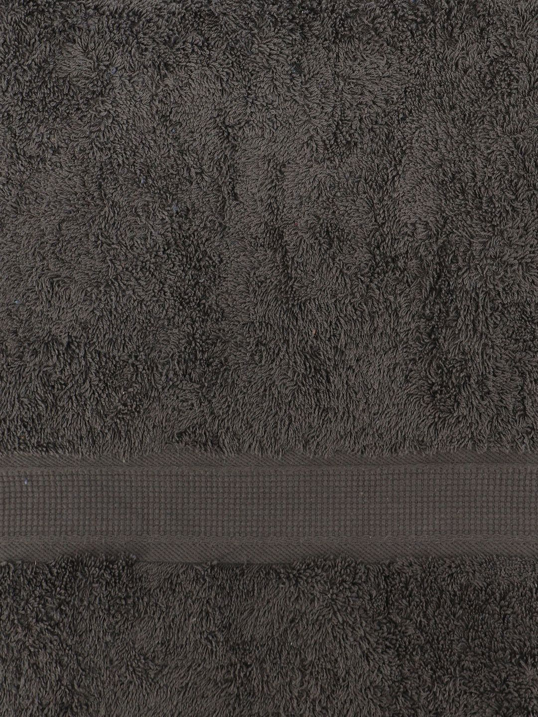 BOMBAY DYEING Grey 1 Cotton 550 GSM Bath Towel