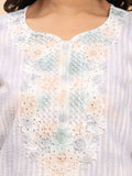 Mamicha Women Floral Printed Regular Pure Cotton Kurta with Palazzos & With Dupatta