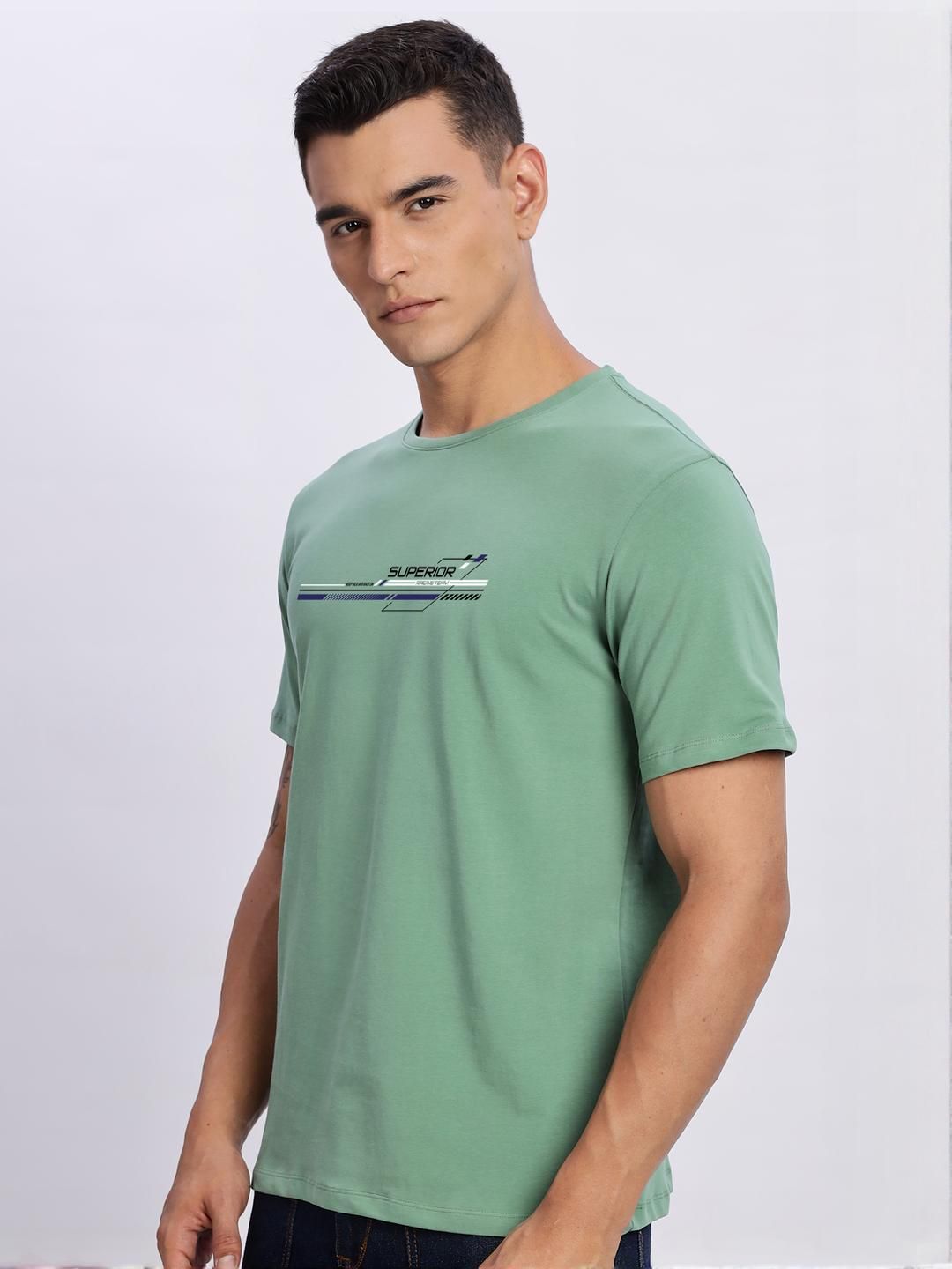 Tshirts Hijau Laut ADRO Lelaki