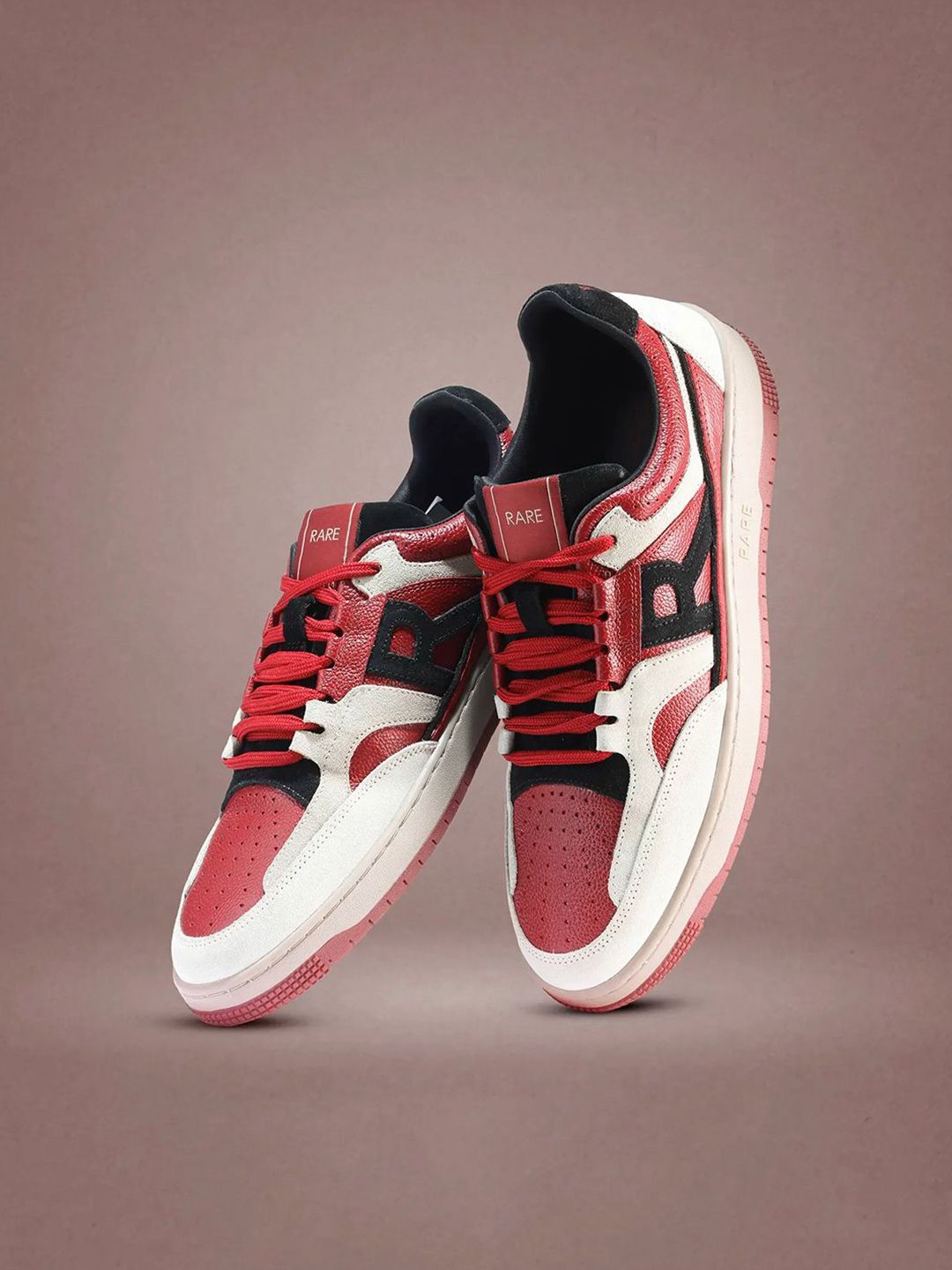 RARE RABBIT Men Leather Sneakers