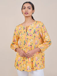 Global Desi Women Floral Printed Top