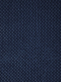 Myntra Elegant Homes Navy Blue Woolen 300 TC Single Bedsheet Set-225X150 cm
