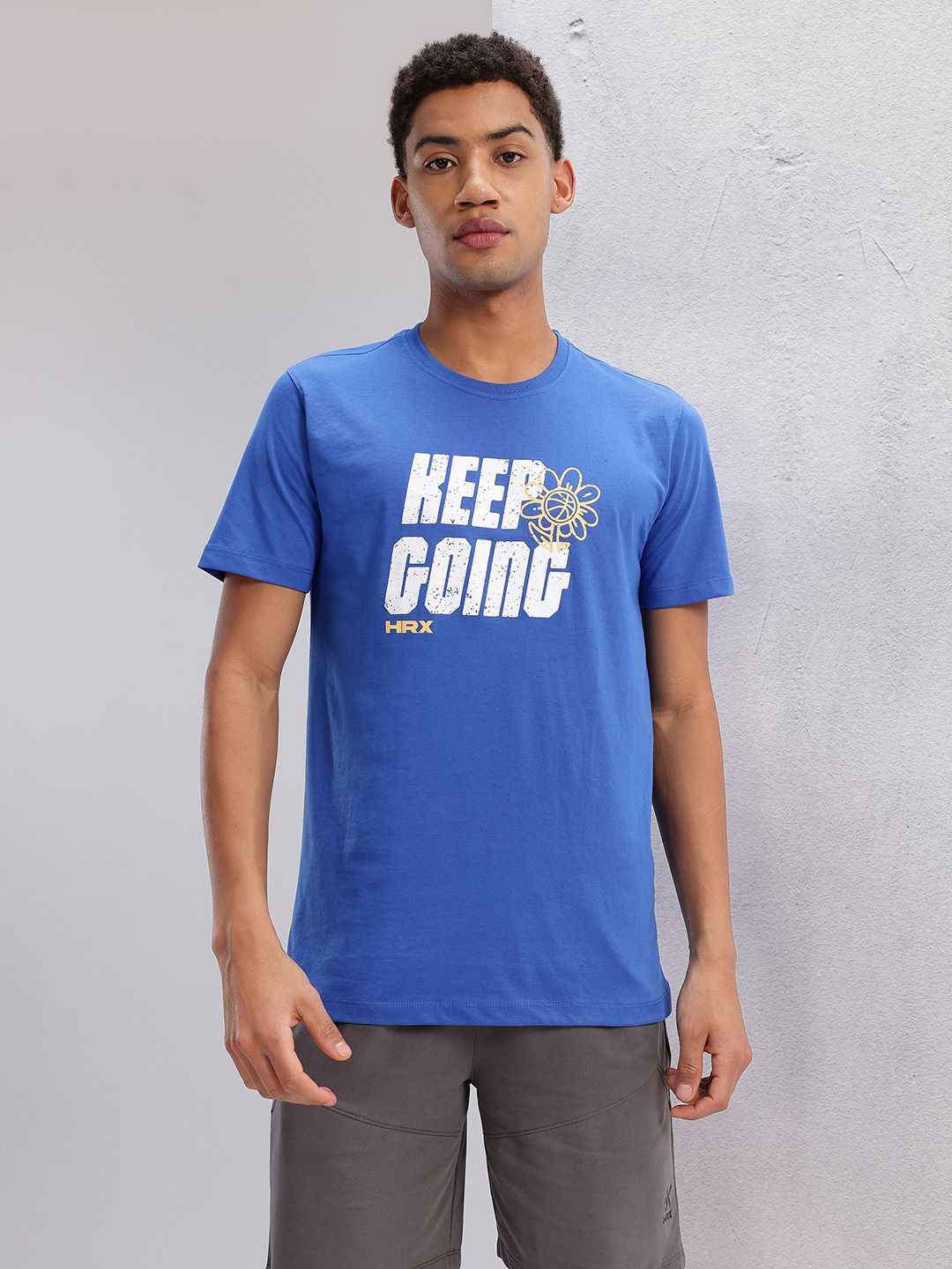 HRX by Hrithik Roshan Typography Print Lifestyle T-shirt