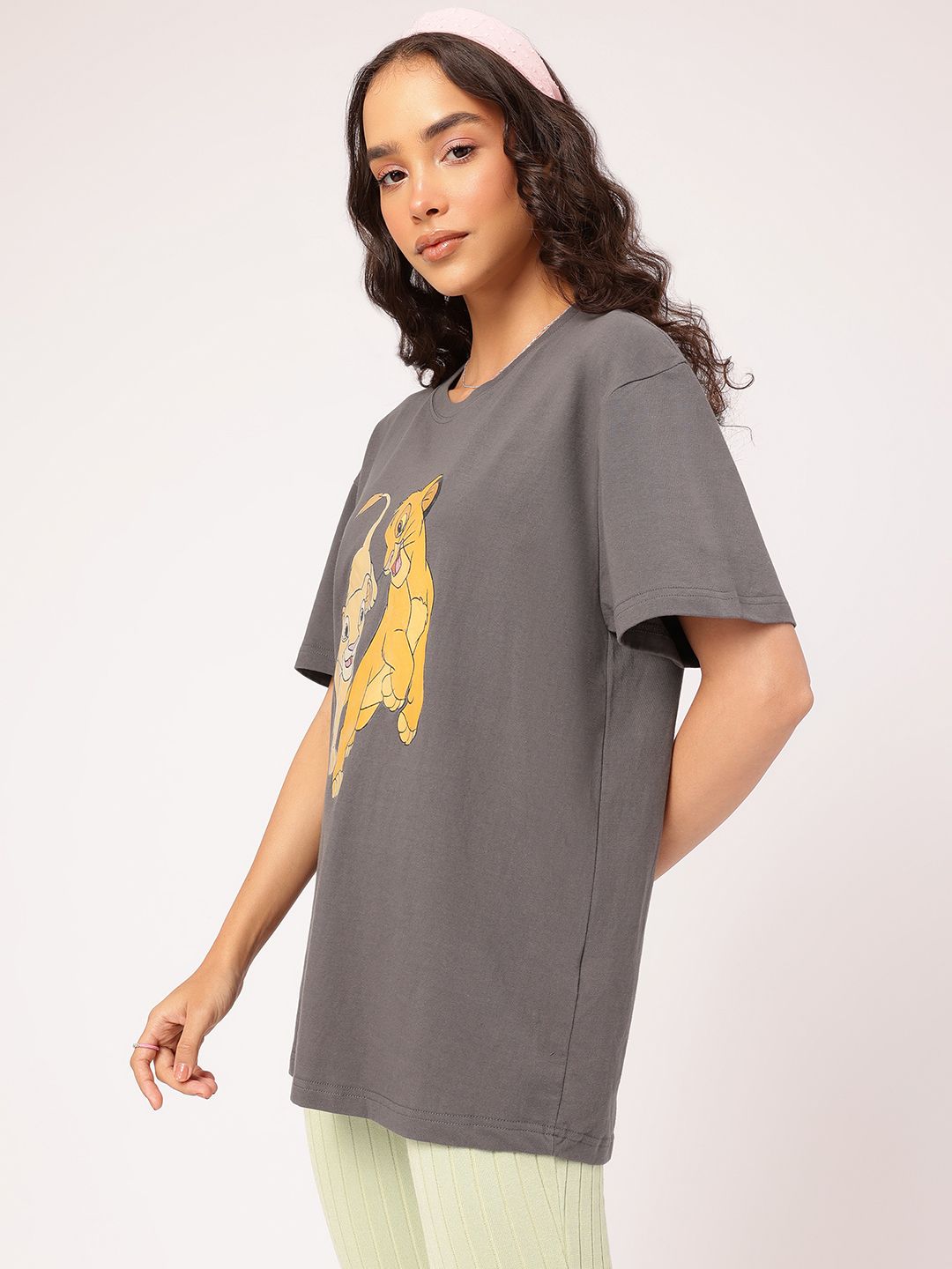 DressBerry Graphic Groove Printed T-shirt