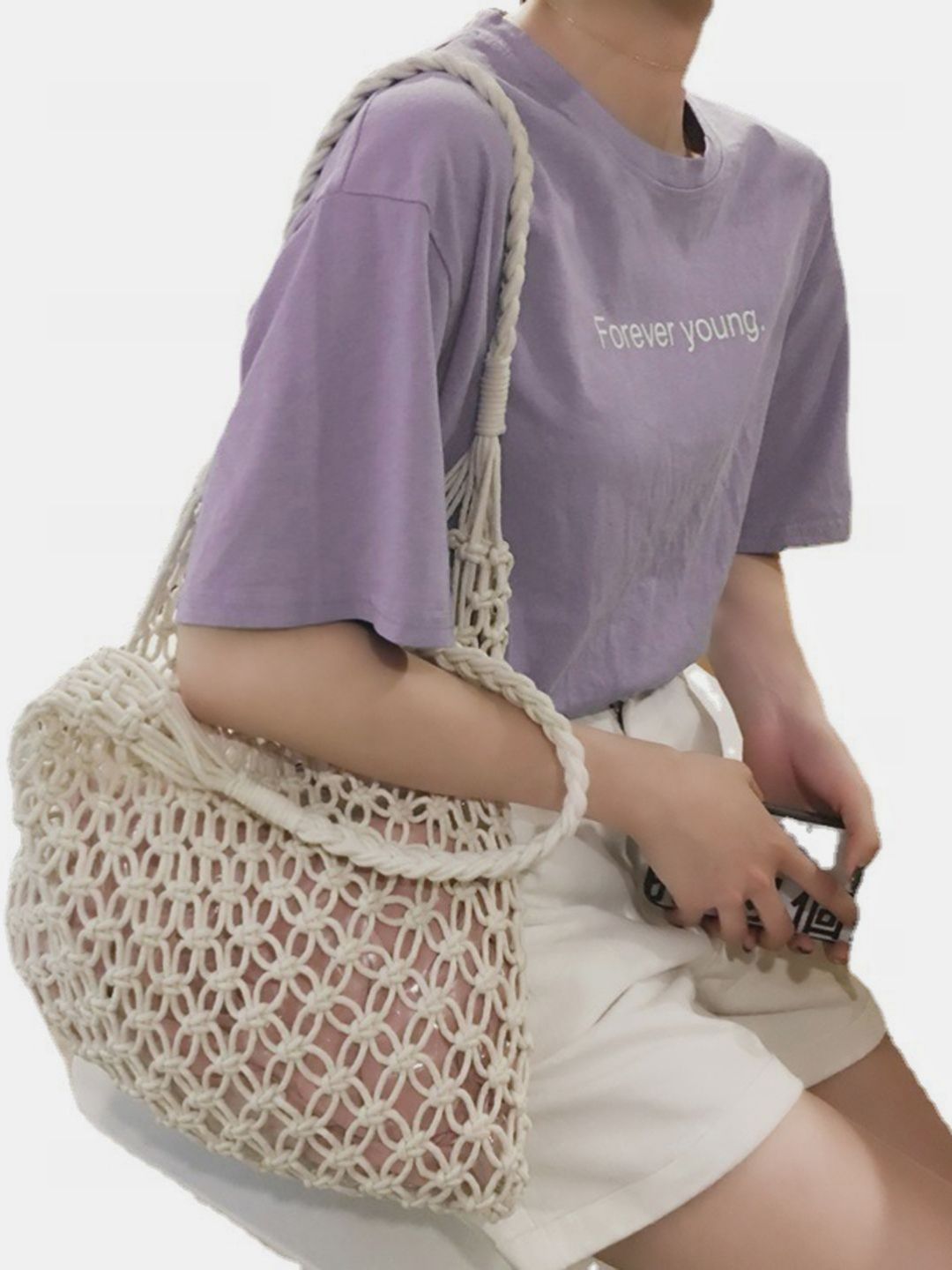 DressBerry Typography Printed Round Neck T-shirt