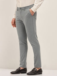 THE BEAR HOUSE Men Slim Fit Trousers