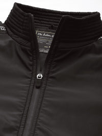 The Indian Garage Co Men Zip-Front Bomber Jacket with Zip Pockets