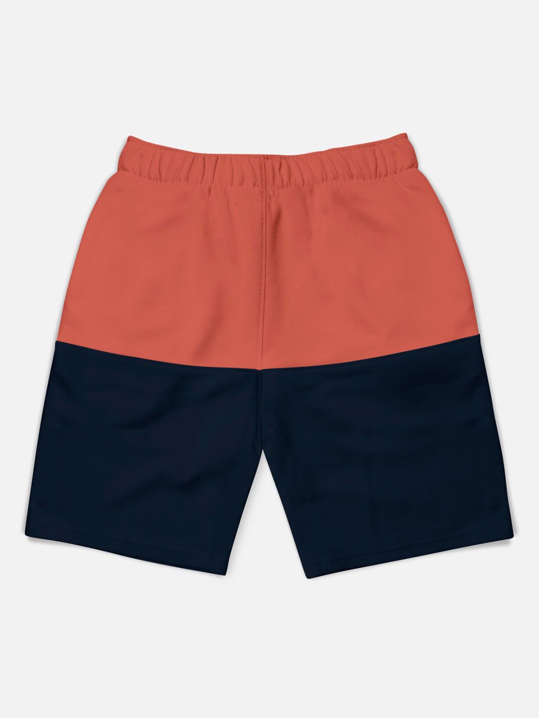 HELLCAT Boys Pack Of 4 Mid-Rise Colourblocked Cotton Shorts
