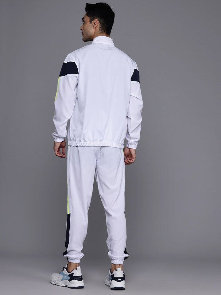 HRX by Hrithik Roshan Striped Rapid-Dry Running Tracksuit