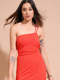 Tokyo Talkies One Shoulder Sleeveless Bodycon Dress