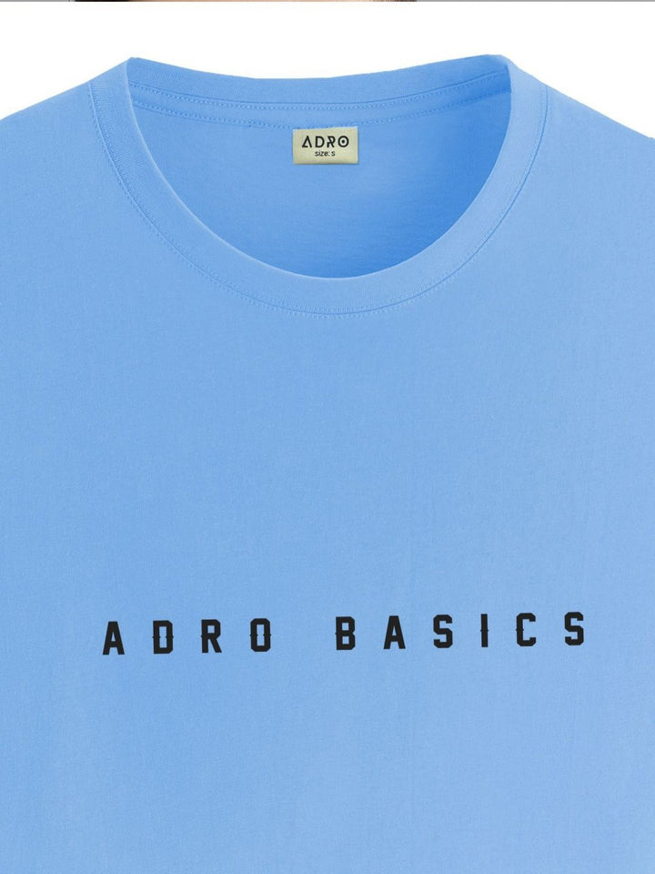 ADRO Men Typography Printed Applique T-shirt