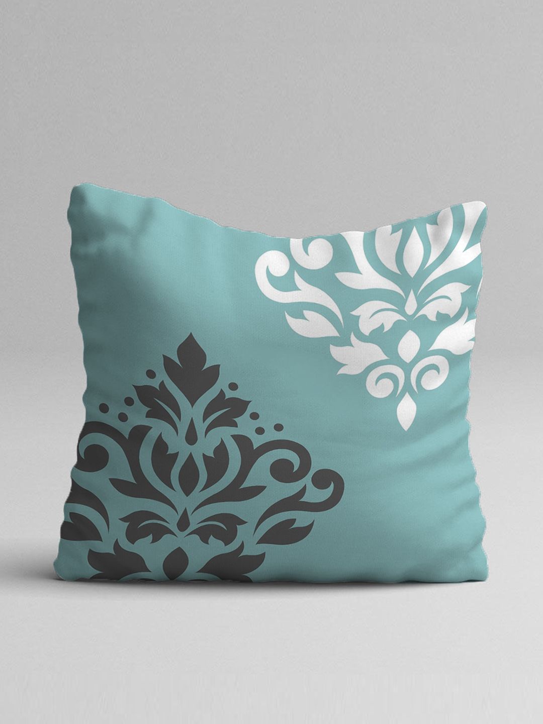 STITCHNEST Blue & White Set of 5 Ethnic Motifs Square Cushion Covers