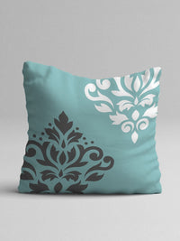 STITCHNEST Blue & White Set of 5 Ethnic Motifs Square Cushion Covers