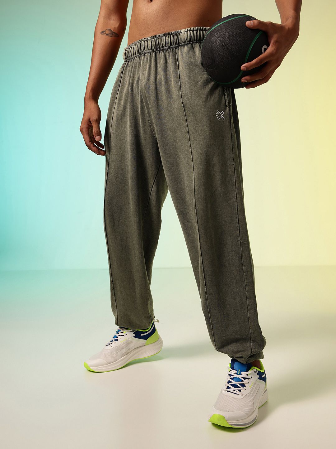 HRX by Hrithik Roshan Men Pure Cotton Training Joggers