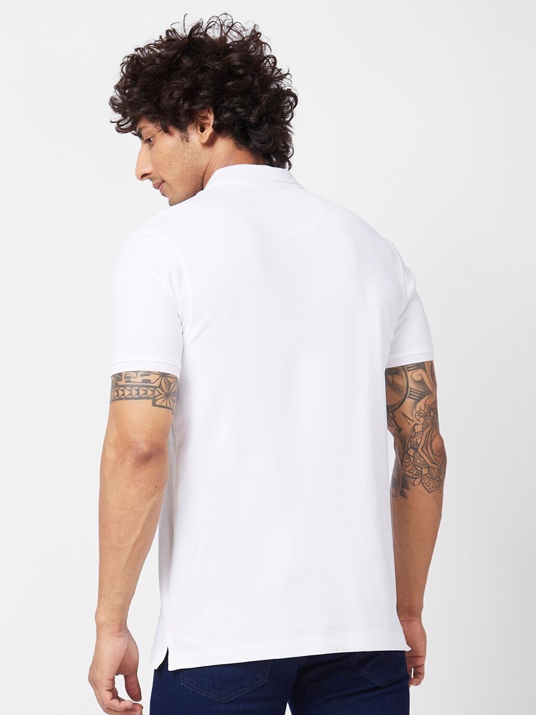 SPYKAR Polo Collar Slim Fit T-shirt