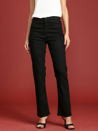 all about you Women Straight Fit High-Rise Stretchable Jeans