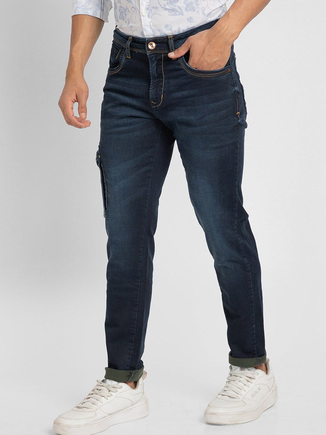 SPYKAR Men Relaxed Fit Light Fade Jeans
