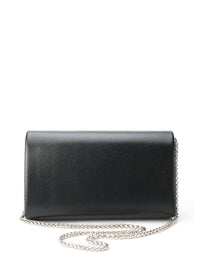 Lino Perros Purse Clutch with Link Chain Detail