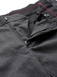 Raymond Men Mid-Rise Slim Fit Formal Trousers