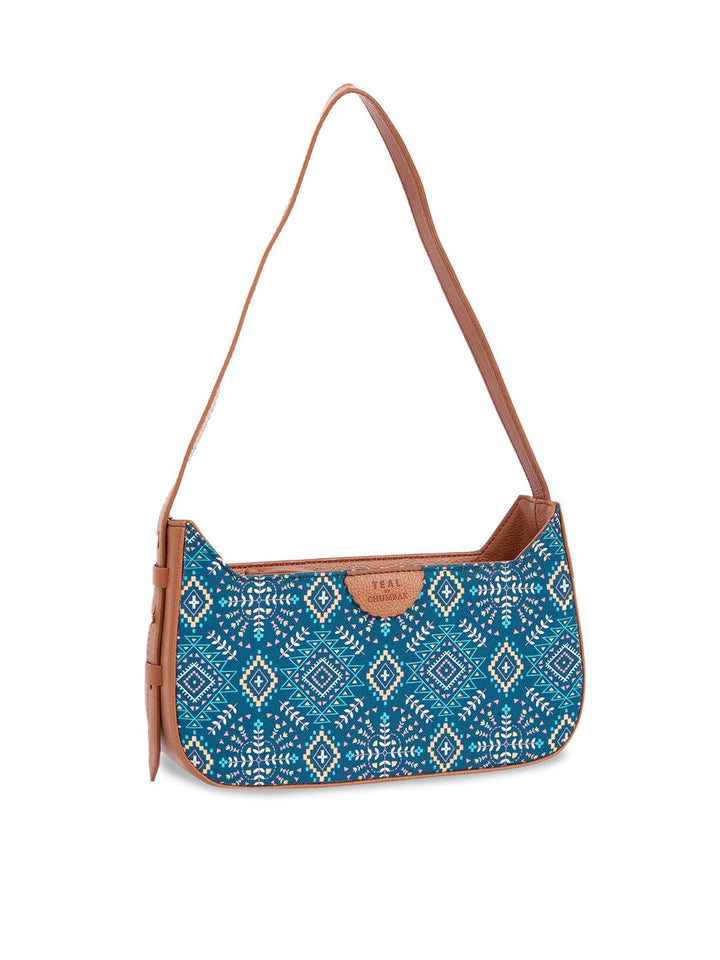 TEAL BY CHUMBAK Printed Sling Bag