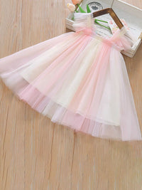 YK Girls Cotton Fit and Flare Dress