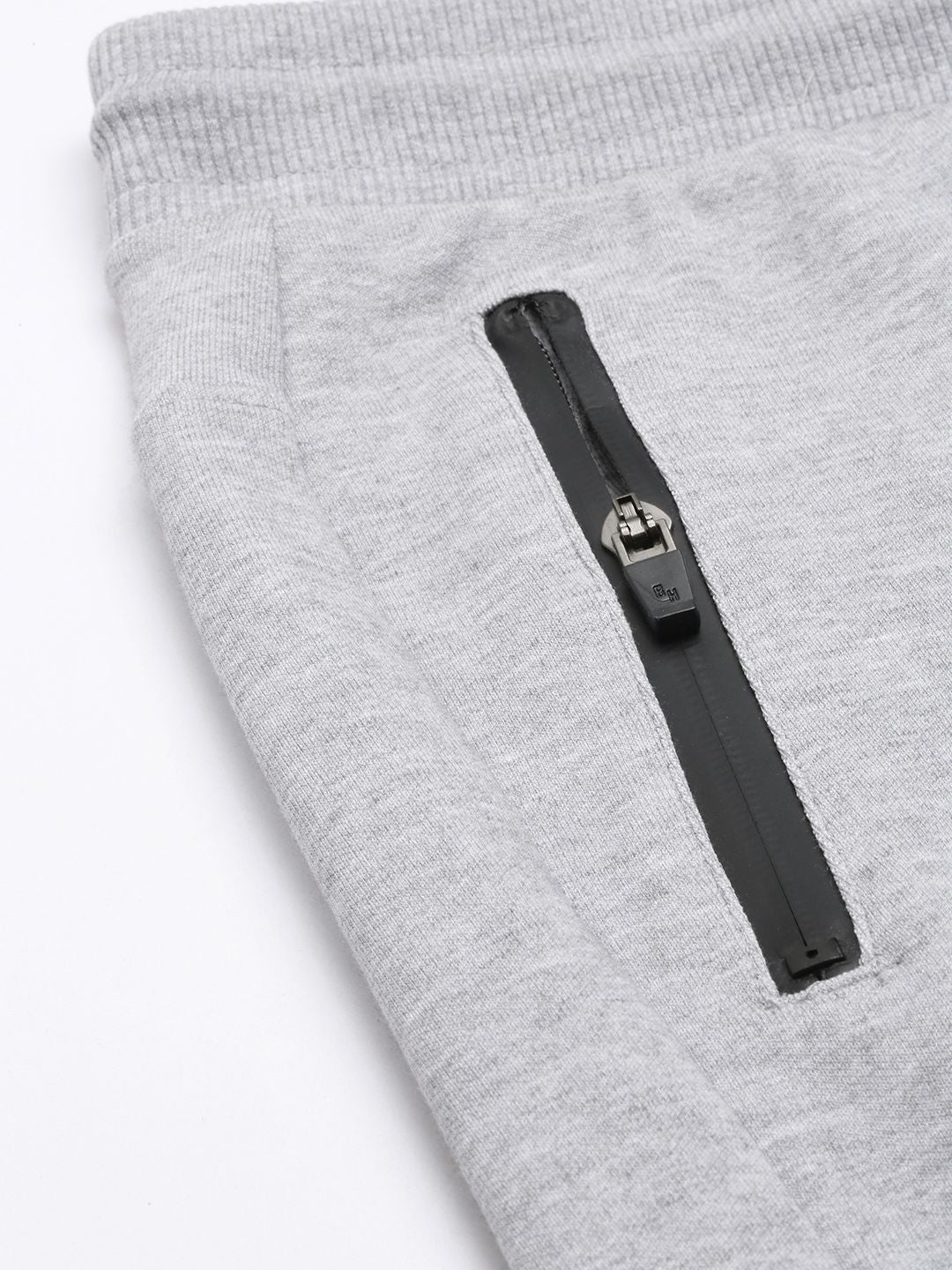 Being Human Men Mid-Rise Joggers With Patchwork Detail On Knees