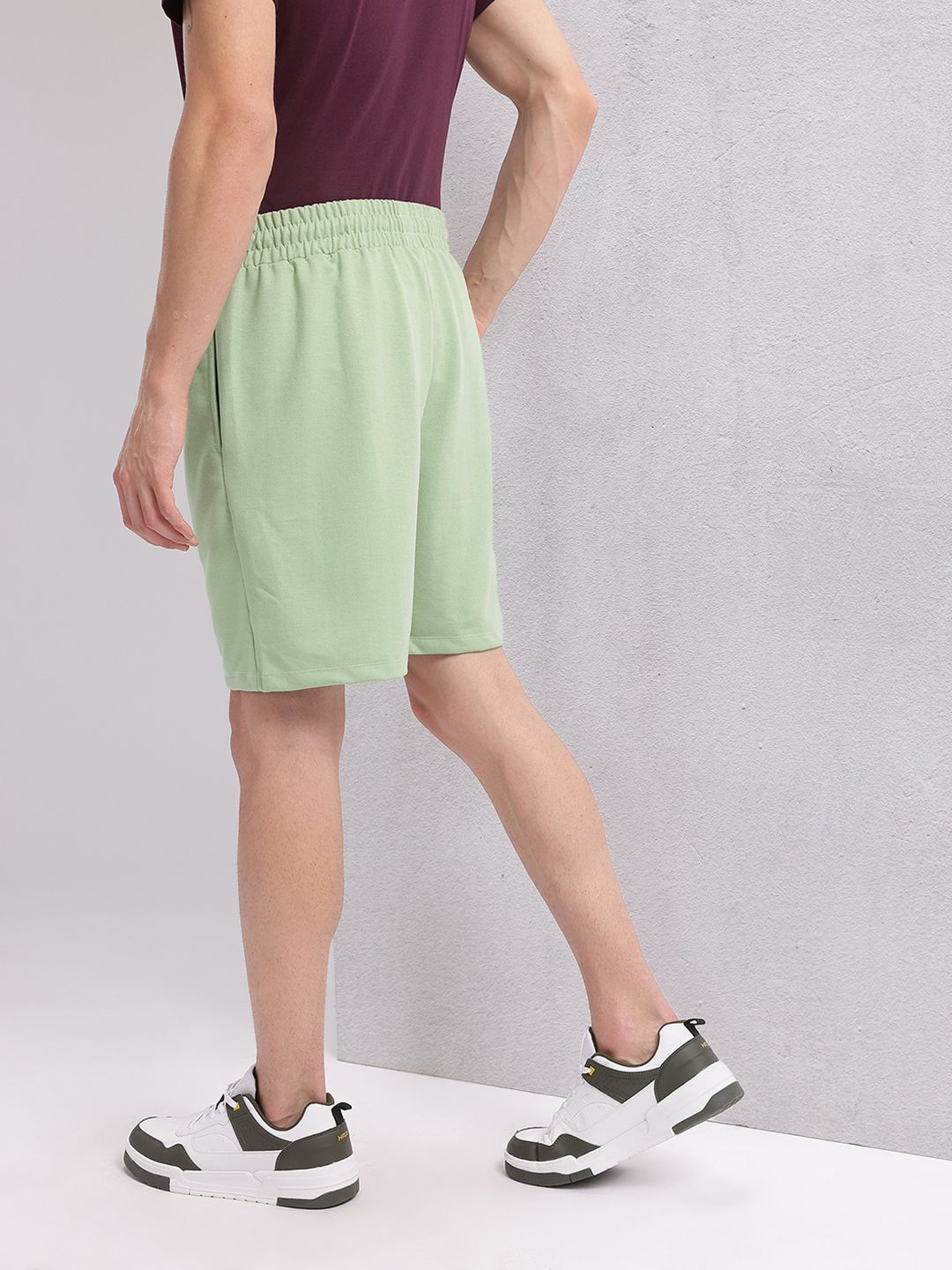 HRX by Hrithik Roshan Men Brand Logo Printed Mid-Rise Lifestyle Shorts