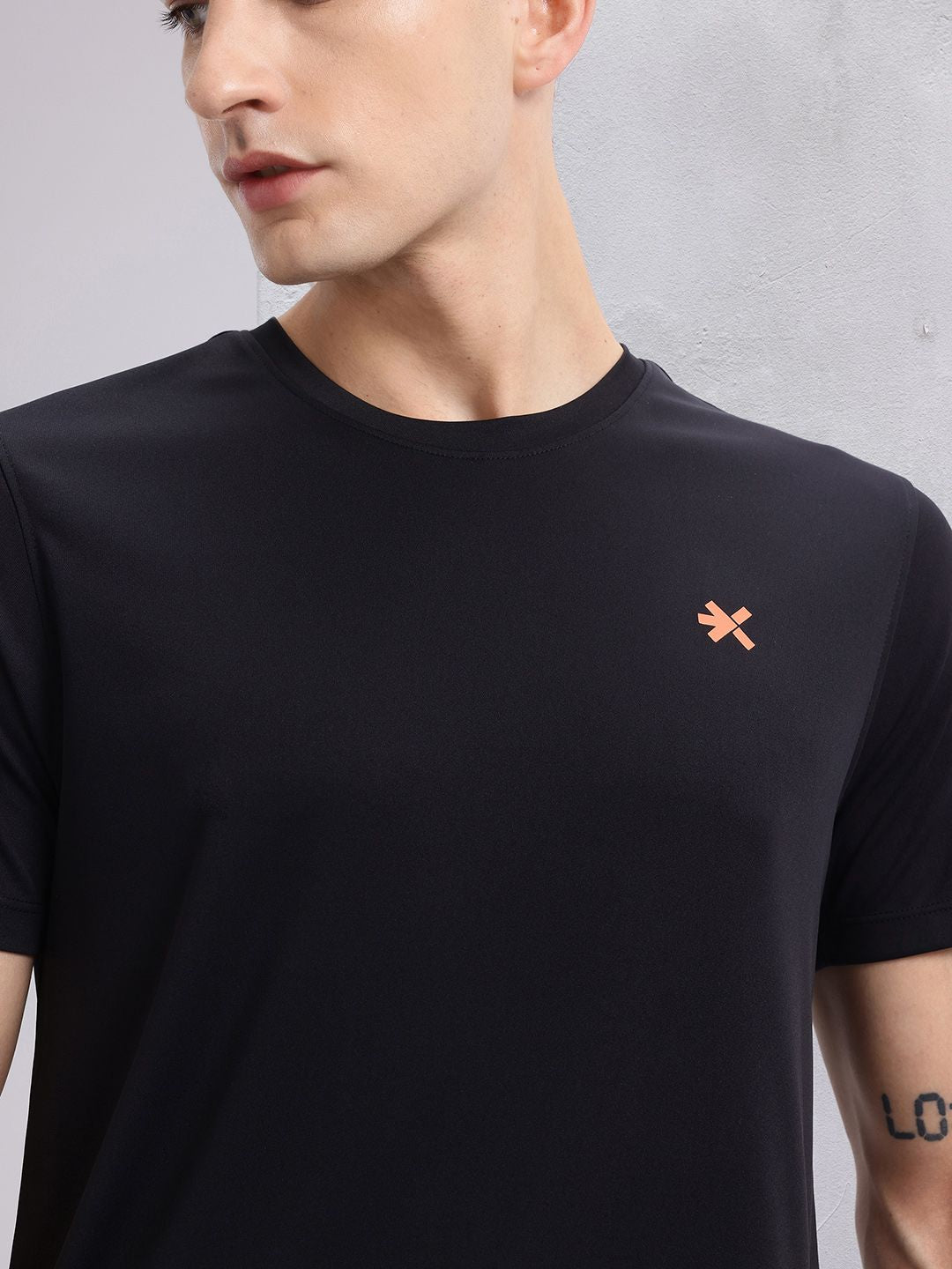HRX by Hrithik Roshan Men Printed Rapid-Dry Training T-shirt