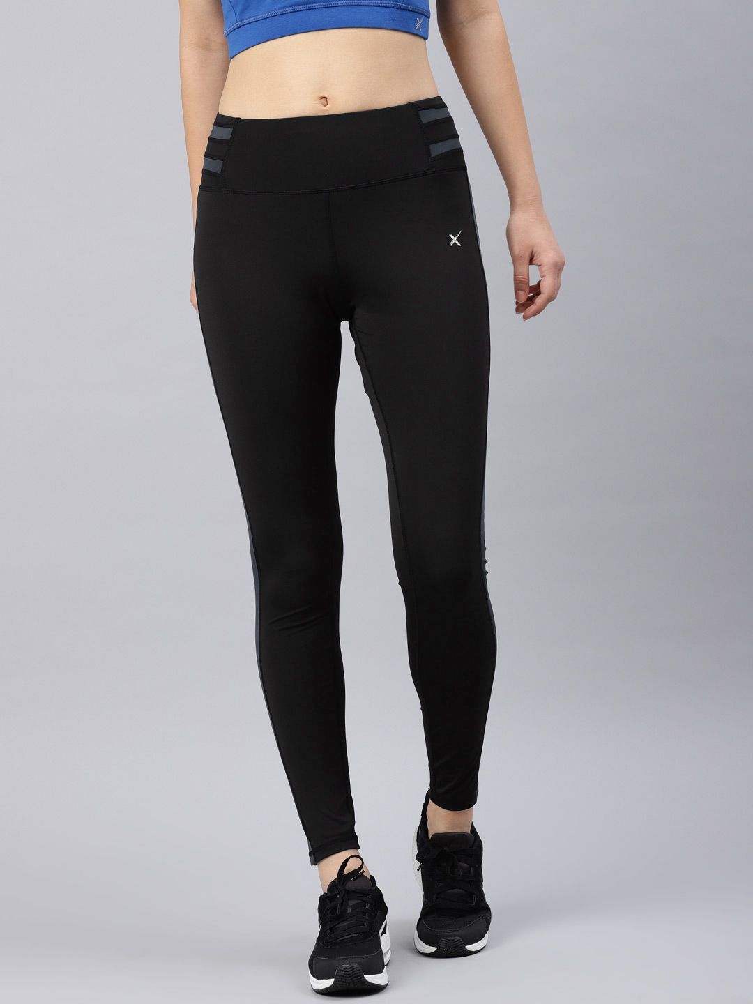 HRX by Hrithik Roshan Black Training Tights