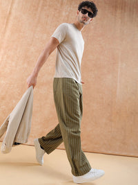 The Indian Garage Co Men Loose Fit Trousers