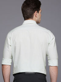 Raymond Slim Fit Striped Pure Cotton Formal Shirt