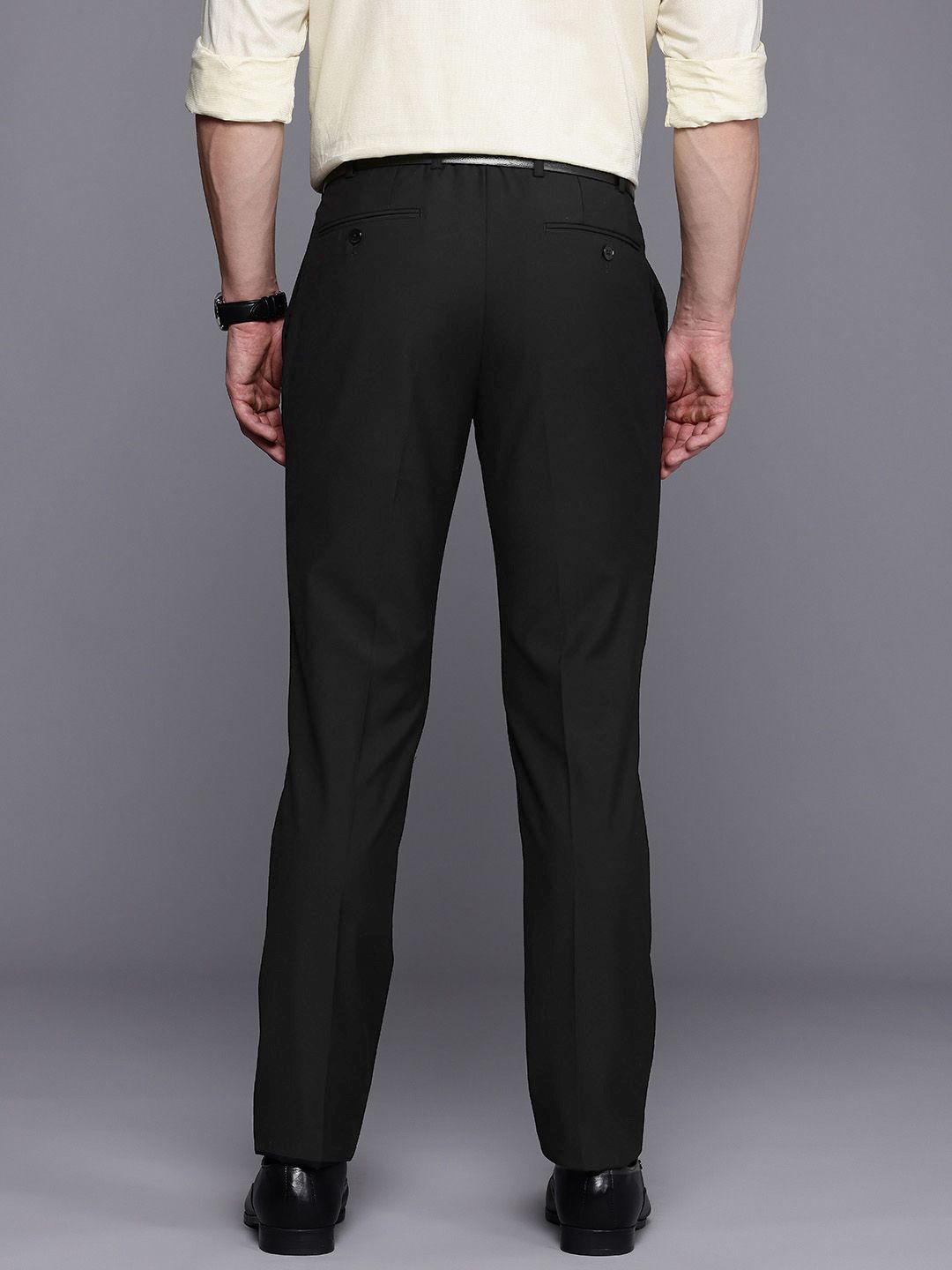 Raymond Men Slim Fit Formal Trousers