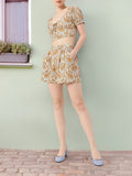 DressBerry Bohemian Core Paisley Fresh Printed Co-ords Set