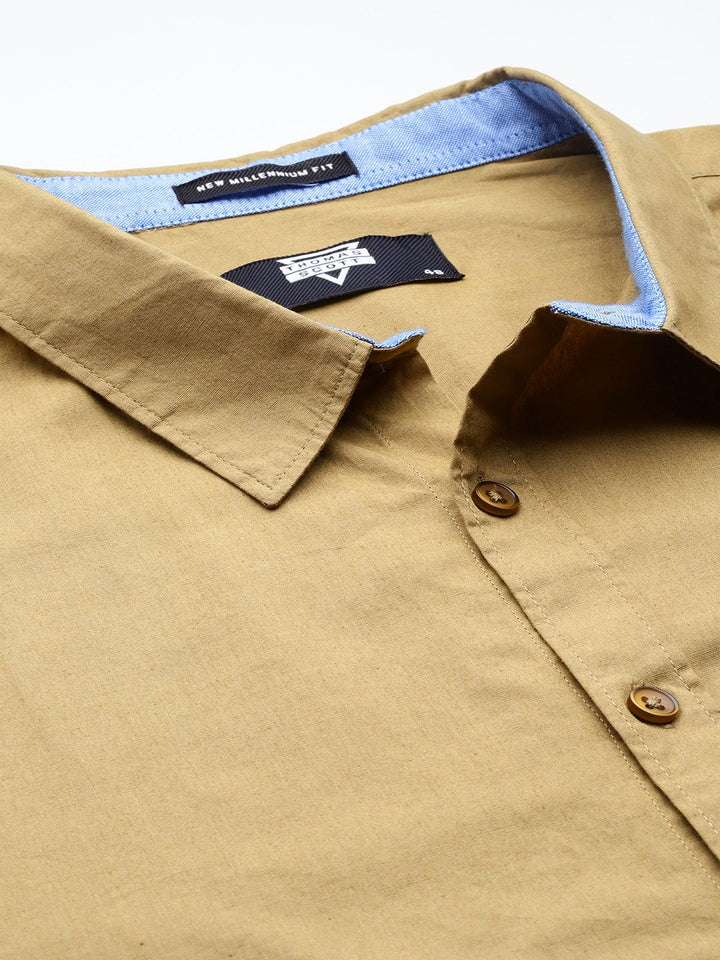 Thomas Scott Plus Size Regular Fit Button Down Collar Shirt