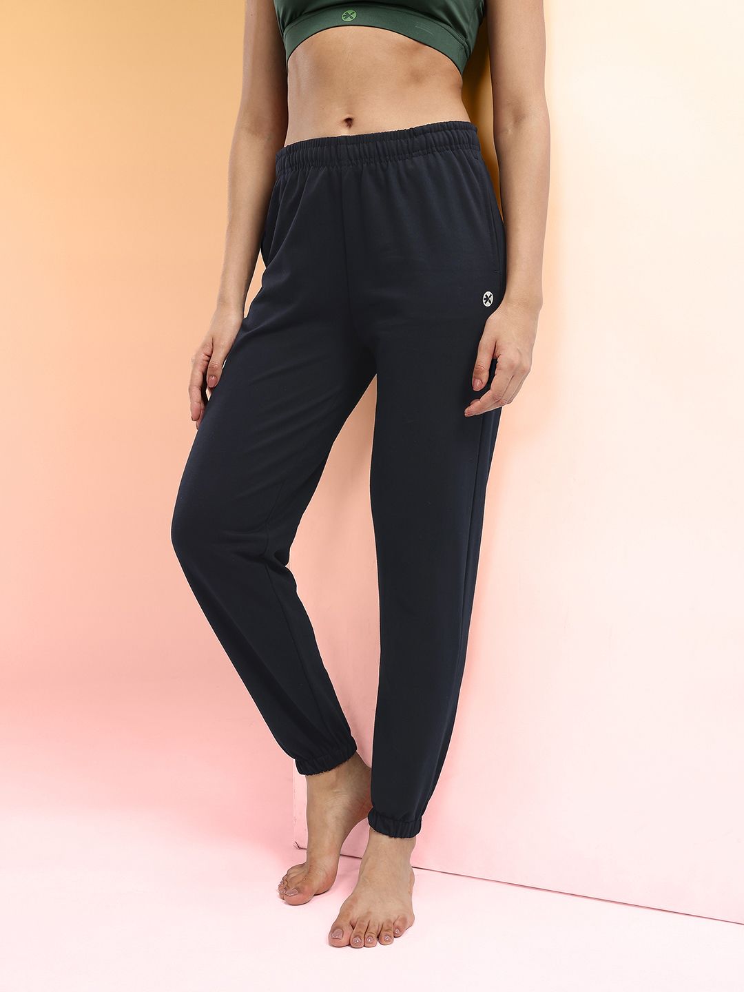 HRX by Hrithik Roshan Women Mid-Rise Yoga Joggers