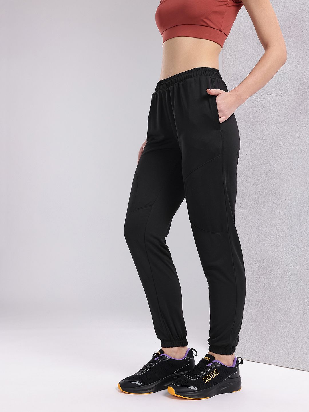HRX by Hrithik Roshan Women Couple Collection Rapid-Dry Training Joggers
