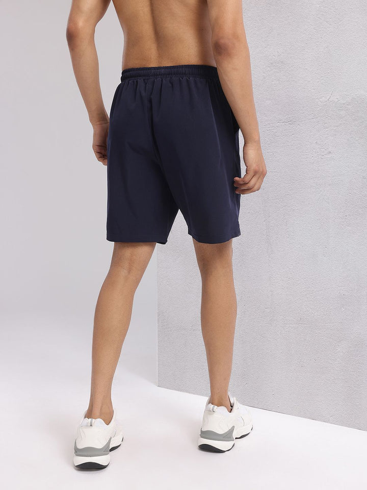 HRX by Hrithik Roshan Men Brand Logo Print Mid-Rise Training Shorts